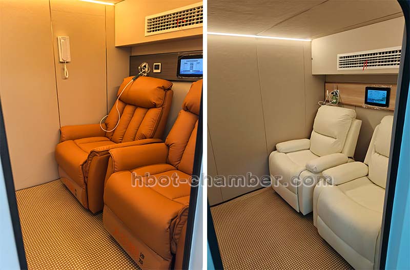 Commercial 2 Person Hard Hyperbaric Oxygen Chamber for Beauty Salon