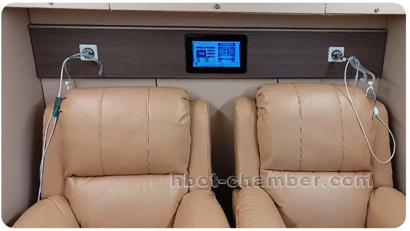 Commercial 2 Person Hard Hyperbaric Oxygen Chamber for Beauty Salon