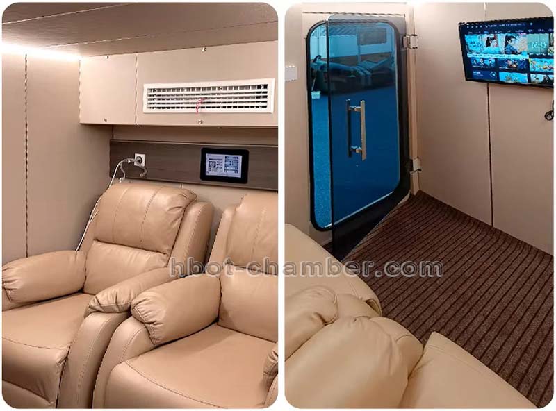 Commercial 2 Person Hard Hyperbaric Oxygen Chamber for Beauty Salon