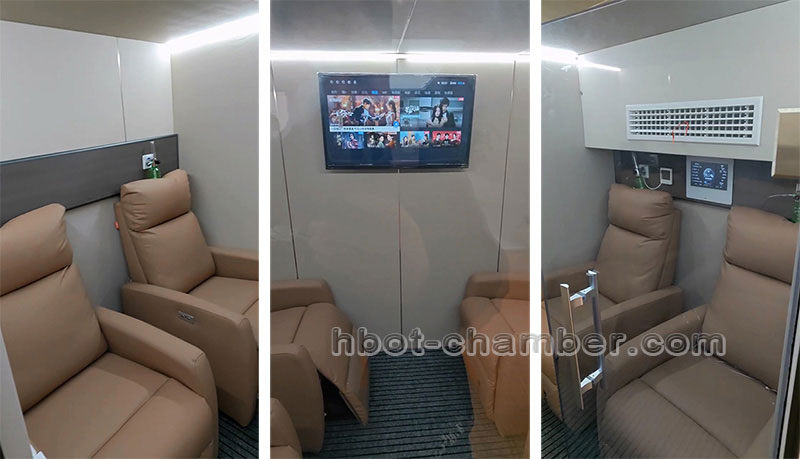 Commercial 4 Person Multiplace Hyperbaric Oxygen Chamber
