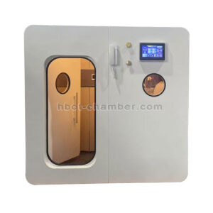 2 ATA Sitting Hyperbaric Oxygen Chamber for One Person Commercial O2 Chamber for Wound Therapy