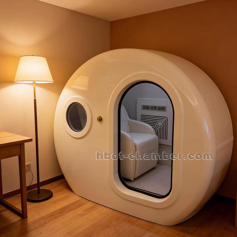 2026 Hot Sale 2.0 ATA Hyperbaric Oxygen Chamber for Sale Sitting Type Single Person HBOT Chamber Supplier
