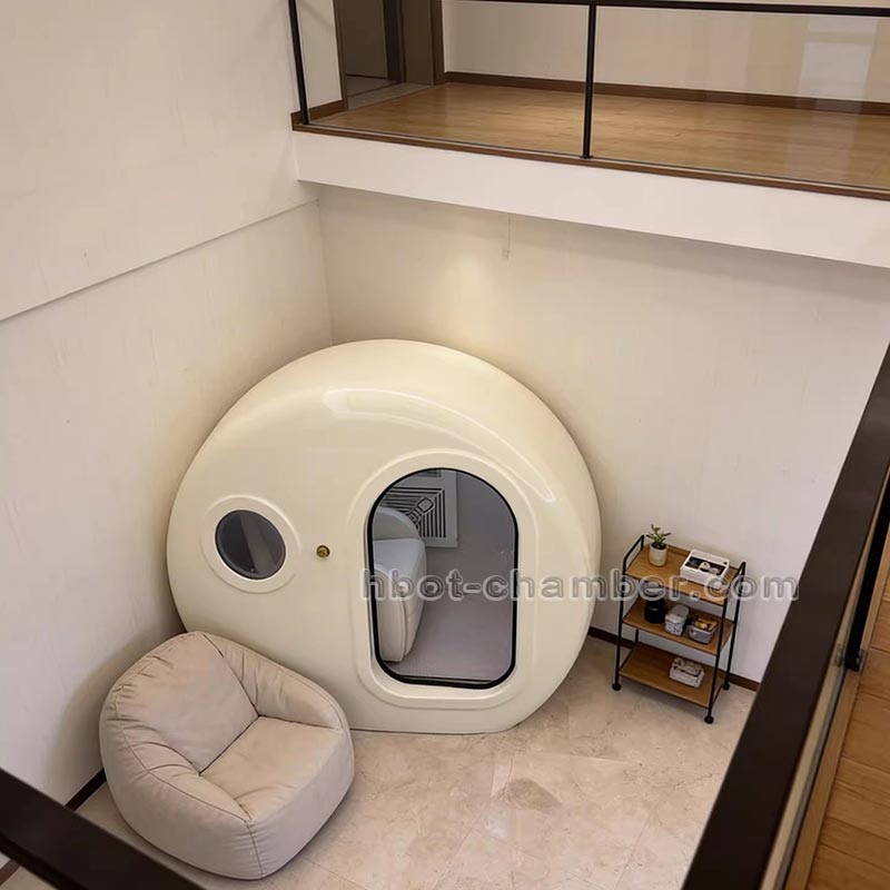 2026 Hot Sale 2.0 ATA Hyperbaric Oxygen Chamber for Sale Sitting Type Single Person HBOT Chamber Supplier