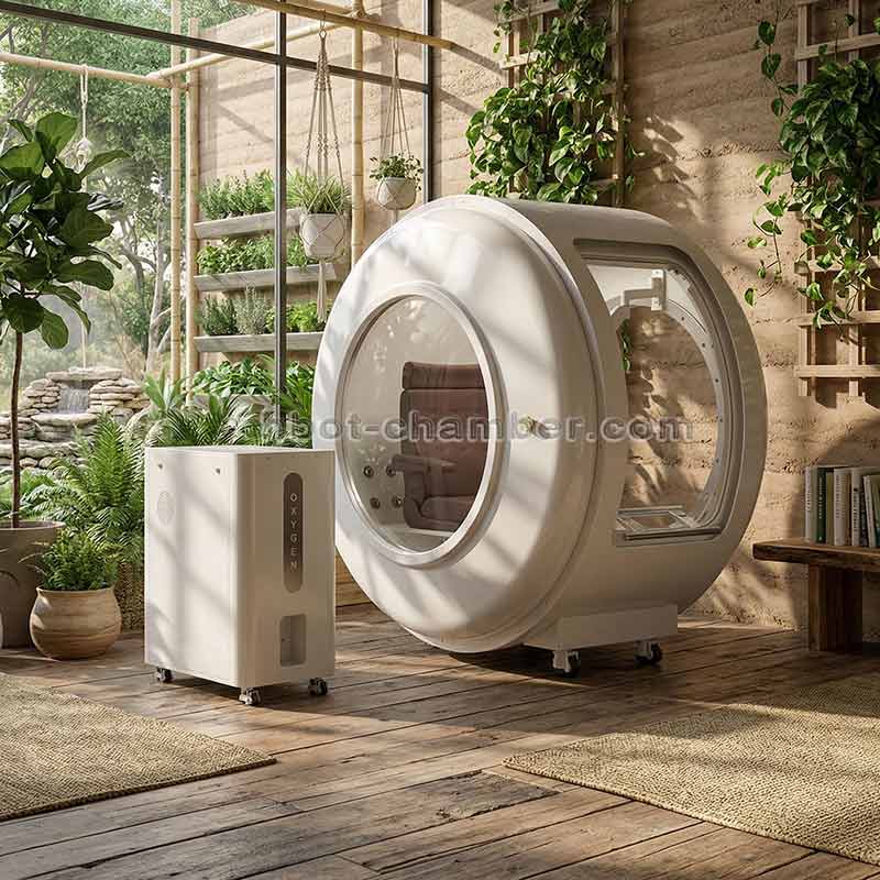 2.0 ATA Multi-window Design Hyperbaric Oxygen Chamber for Sale HBOT Therapy Machine for Claustrophobia Patients